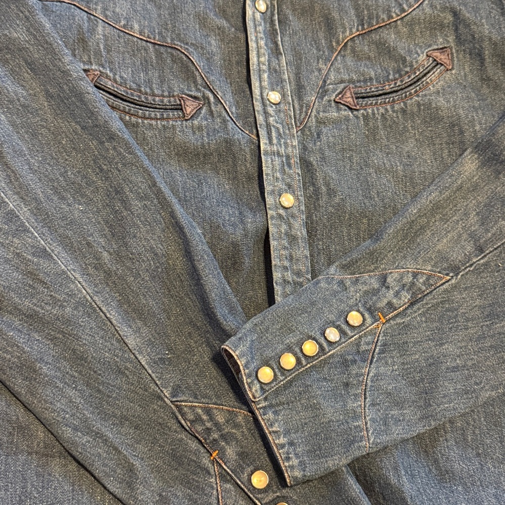 Ralph Lauren Vintage Denim Cowgirl Shirt